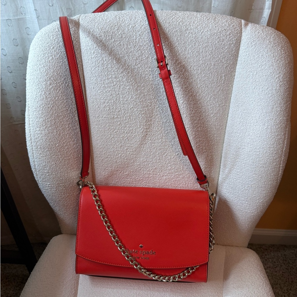 Kate Spade Vibrant Red Crossbody Bag
